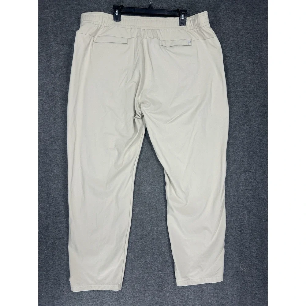Public Rec Pants Mens 44x32 Beige All Day Every Day Gamechanger‎ drawstring